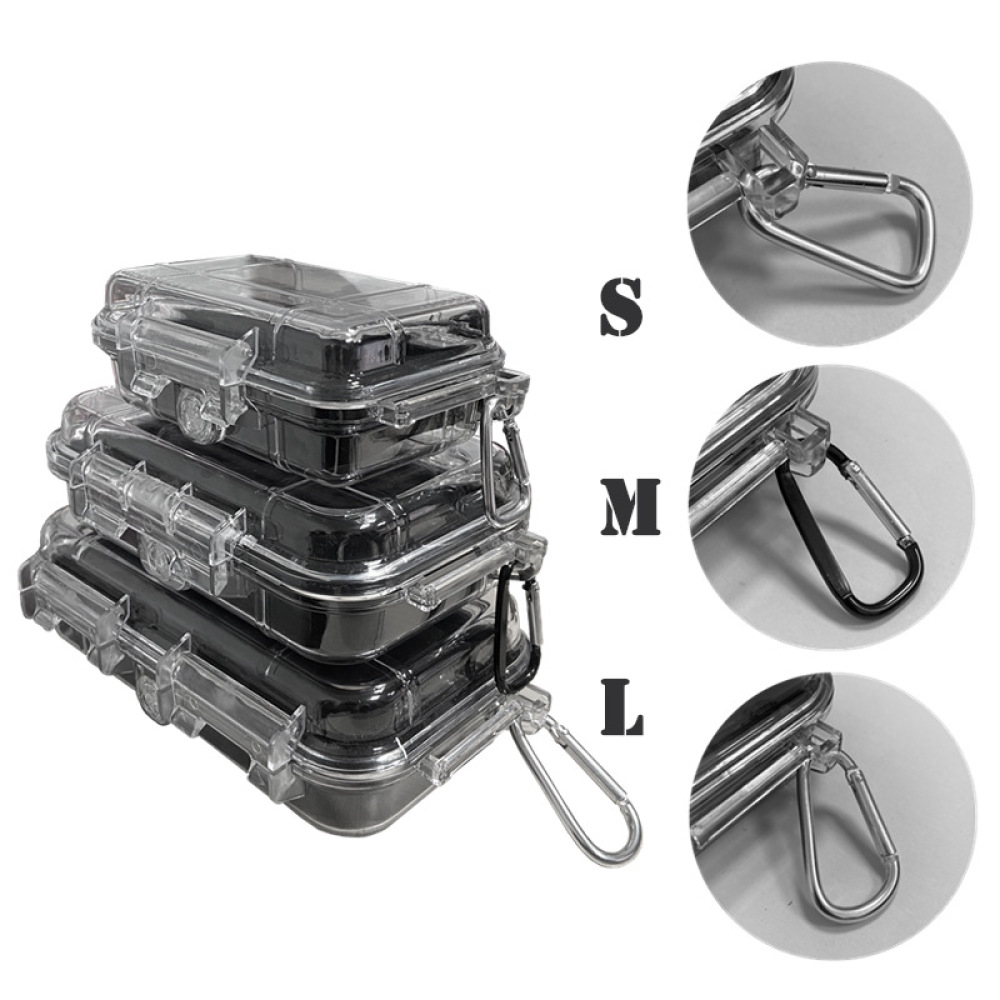 Electronics Gadgets And Accessories - Outdoor Camping Storage Box Transparent Waterproof