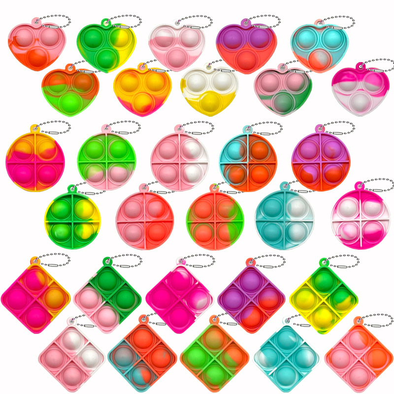 Electronics Gadgets Bag - 20Pcs Mini Pop Keychain Toddler Sensory