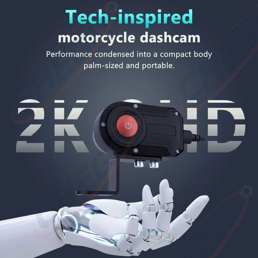 Motorcycle DVR 2K HD WiFi With - Compact Camera Mirrorless recension och pris