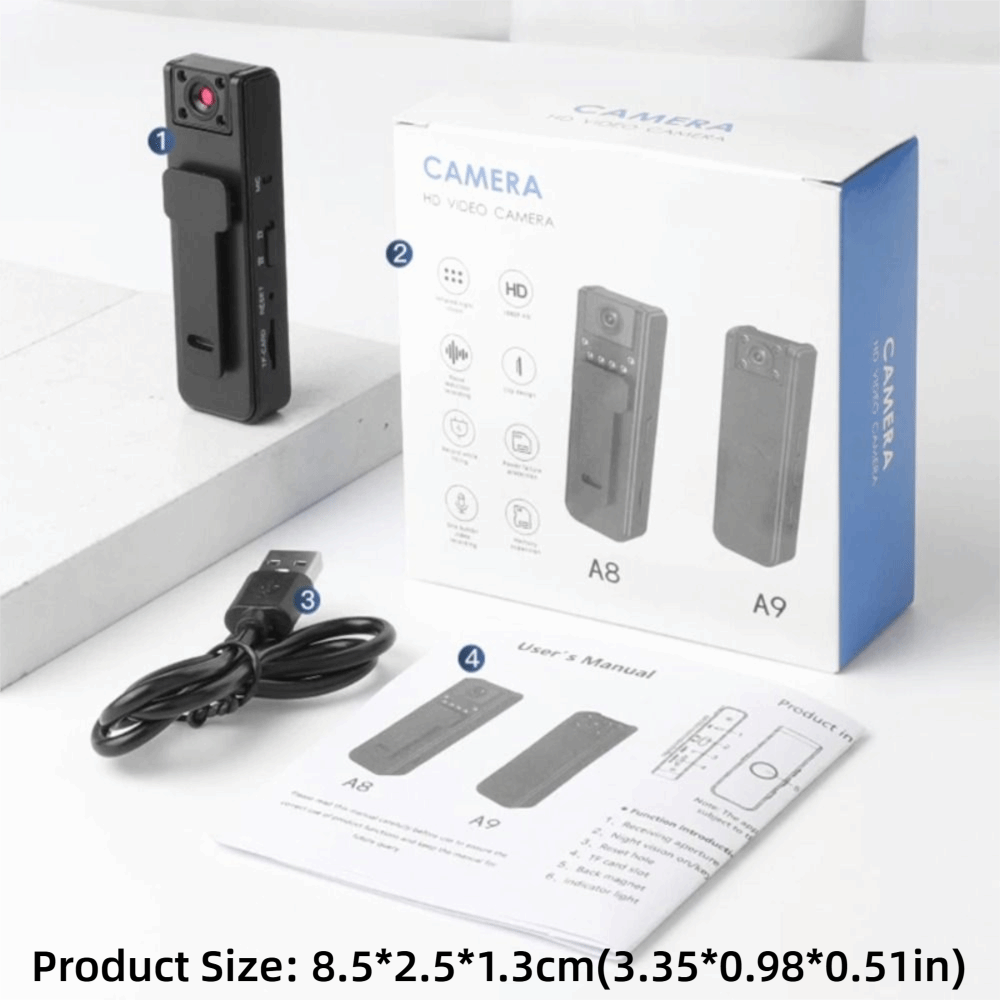 1080P HD A9 Mini Handheld Came - Compact Camera Mirrorless recension och pris