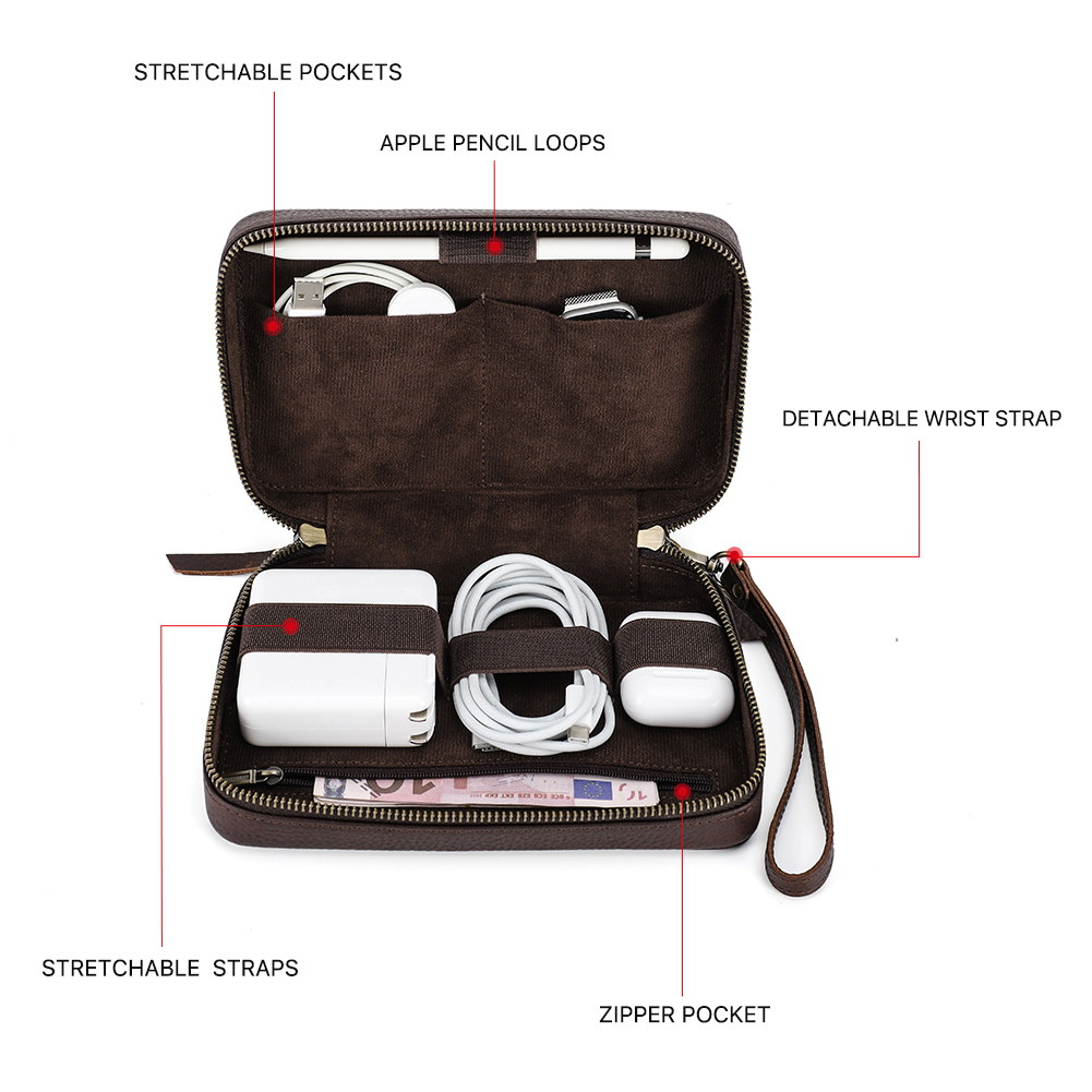 Genuine Leather Portable USB D - Electronics Gadgets And Accessories recension och pris