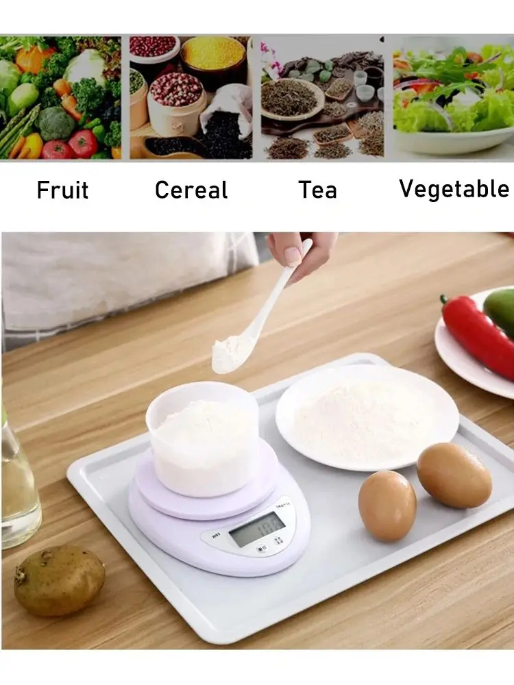 5kg/1g Electronic Scales Porta - Kitchen Electronics Gadgets recension och pris