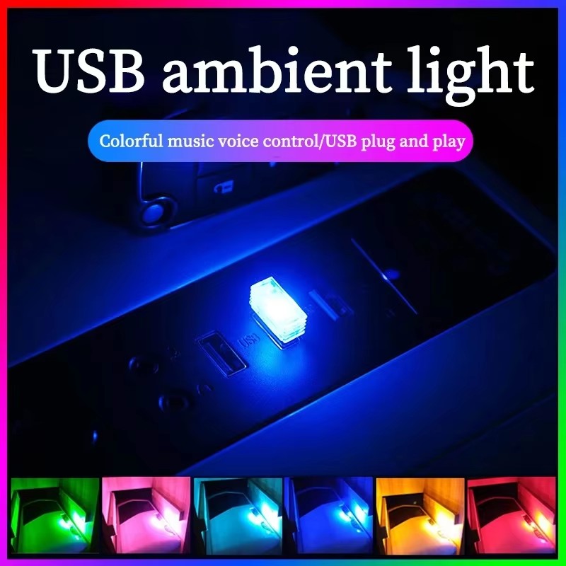1/4pc Mini USB LED Car Light A - Electronics Gadgets And Accessories recension och pris
