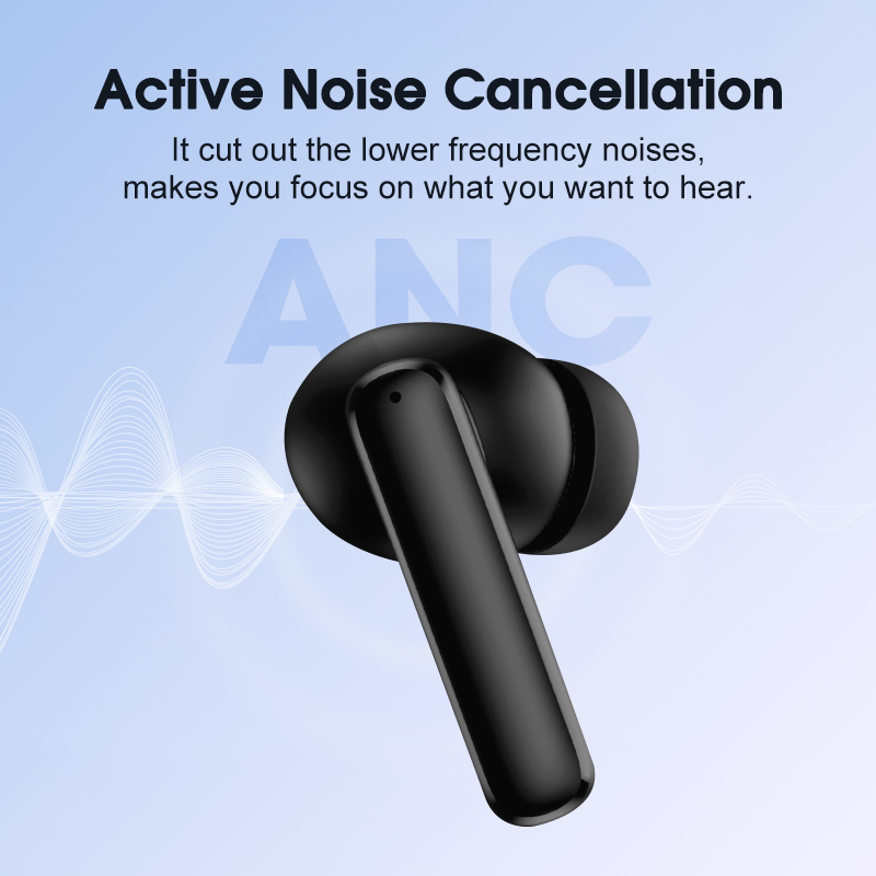 QCY T13 ANC Wireless Earphones - Earbuds Anc Wireless recension och pris