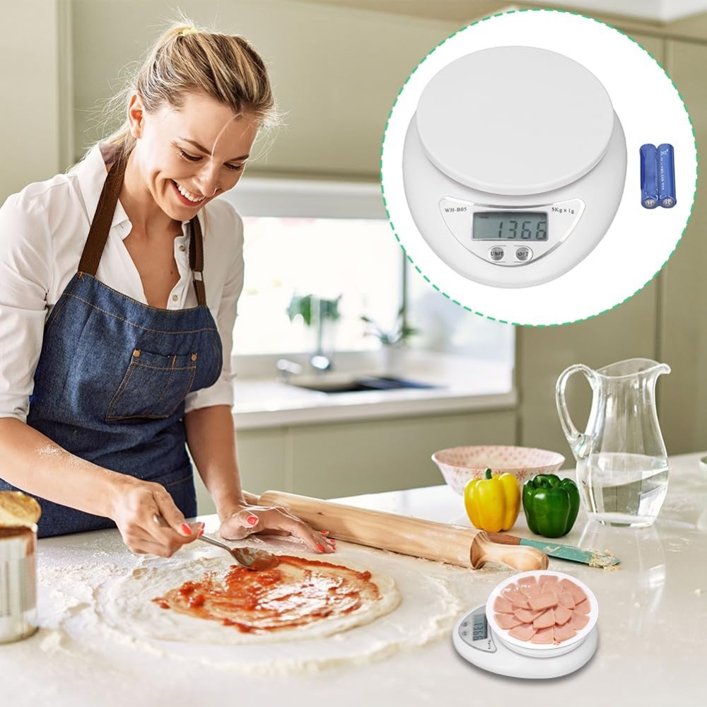 5Kg Digital Kitchen Scale Mult - Kitchen Electronics Gadgets recension och pris