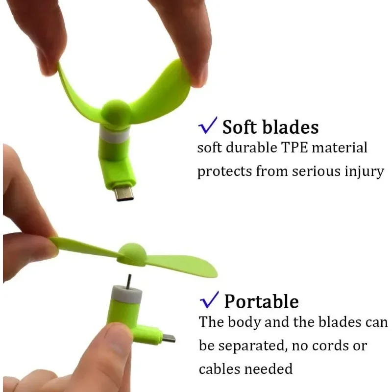 Type-C Mini Portable Micro Fan - Electronics Gadgets Sale recension och pris