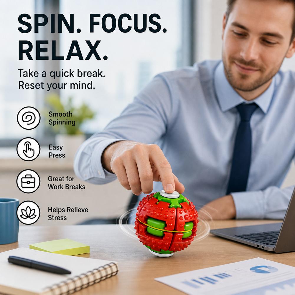 Dual Play Press Rotate Fidget  - Electronics Gadgets Sale recension och pris