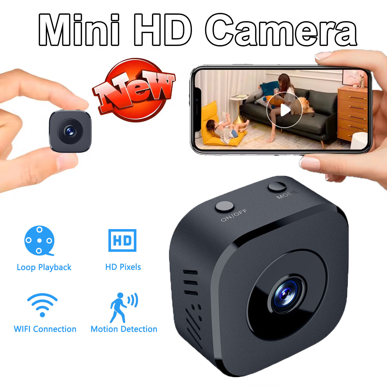 Security Camera 4K Mini Full C - Compact Camera Mirrorless recension och pris