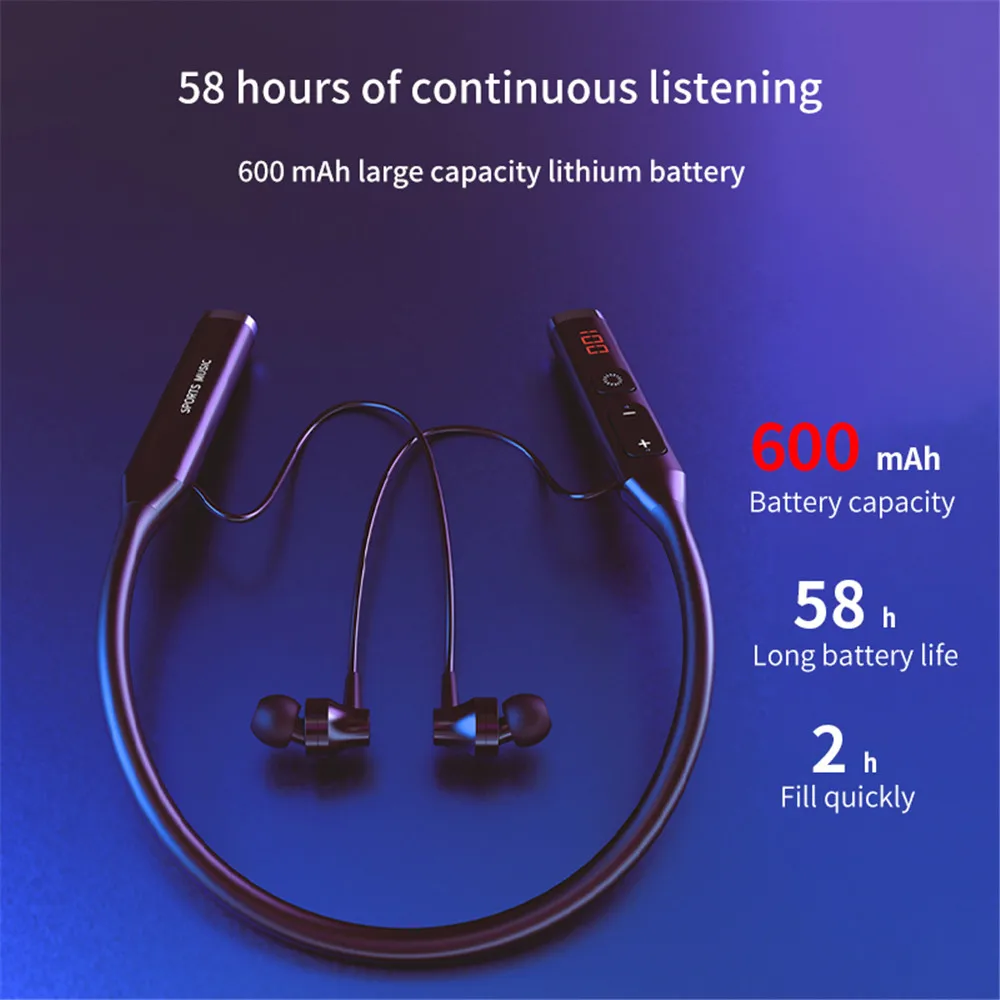 Bluetooth 5.0 Earphones Neckba - Earbuds Anc Wireless recension och pris