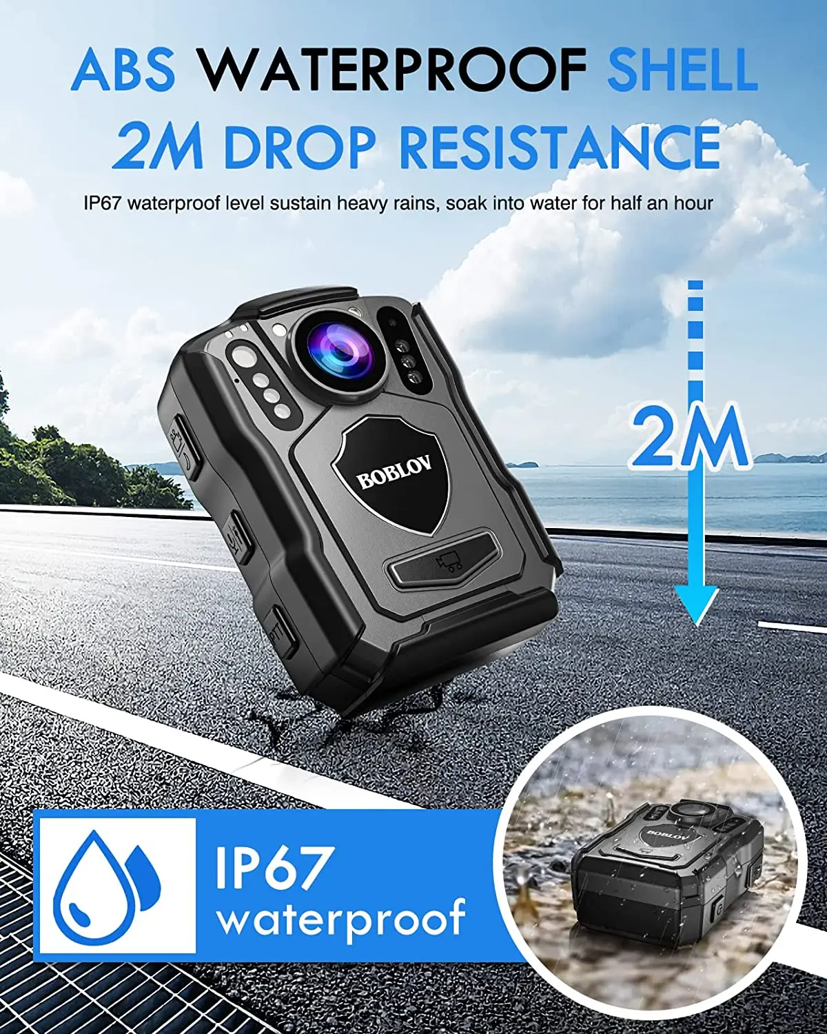 BOBLOV M5 Police Body Camera w - Compact Camera Mirrorless recension och pris