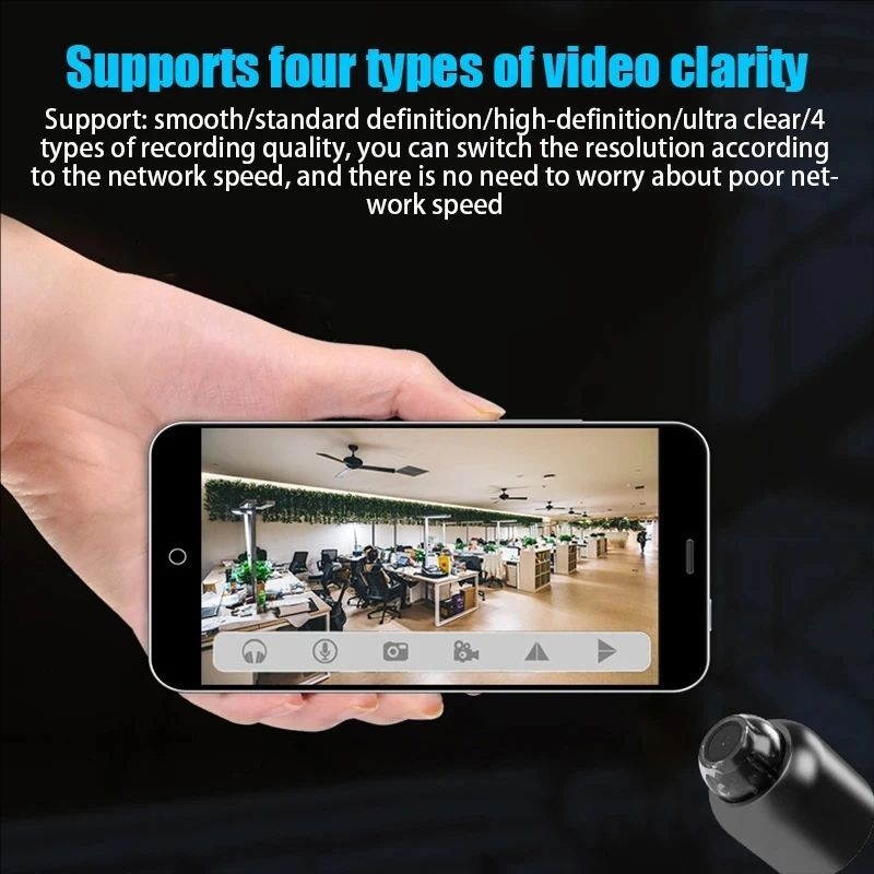 1080P HD Mini Camera WiFi Wire - Compact Camera Mirrorless recension och pris