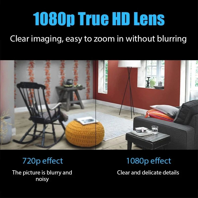 1080P HD Mini Camera WiFi Wire - Compact Camera Mirrorless recension och pris