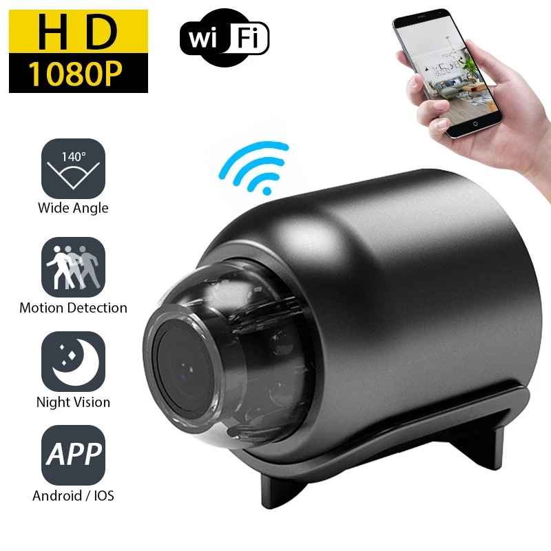 1080P HD Mini Camera WiFi Wire - Compact Camera Mirrorless recension och pris