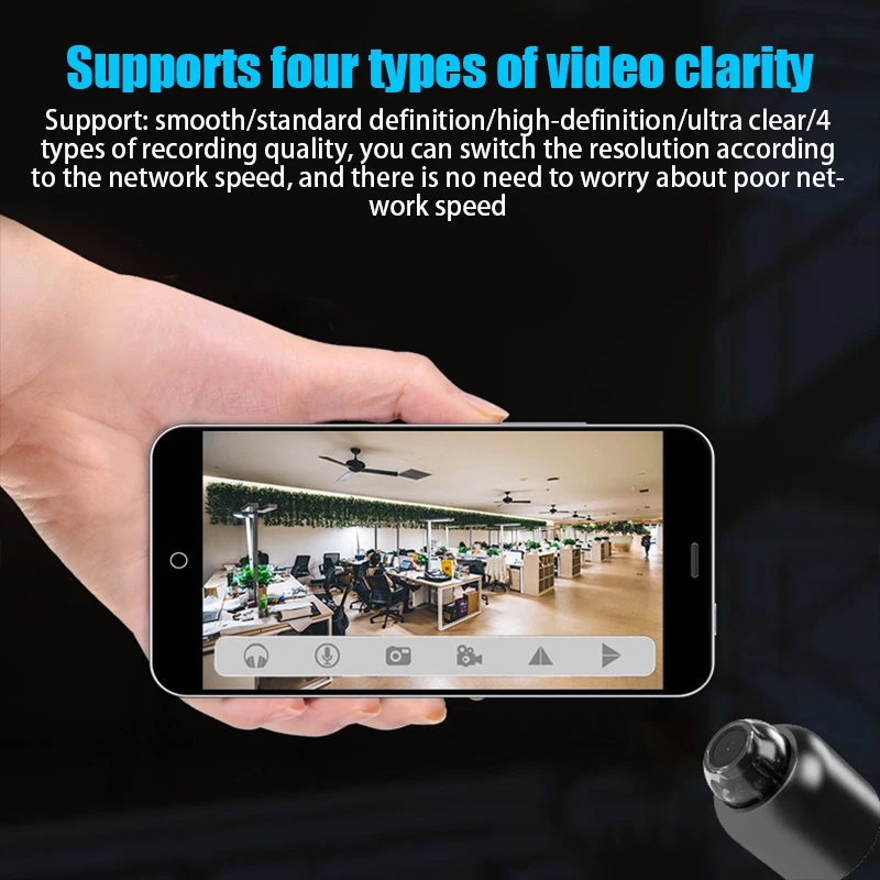 1080P HD Mini Camera WiFi Wire - Compact Camera Mirrorless recension och pris