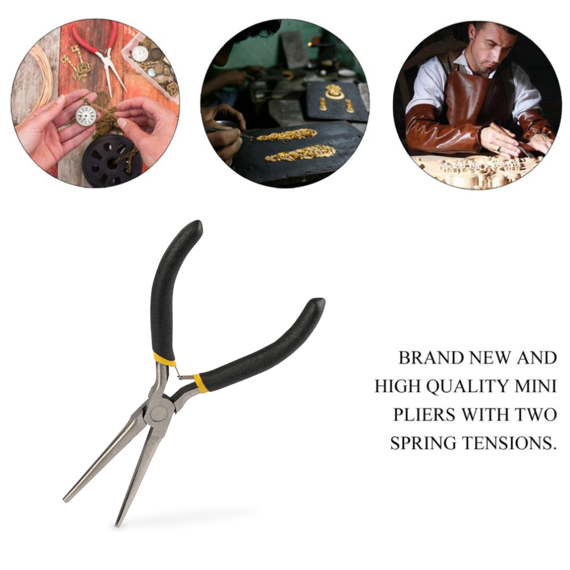 Mini Needle Nose Pliers Carbon - Electronics Gadgets Sale recension och pris