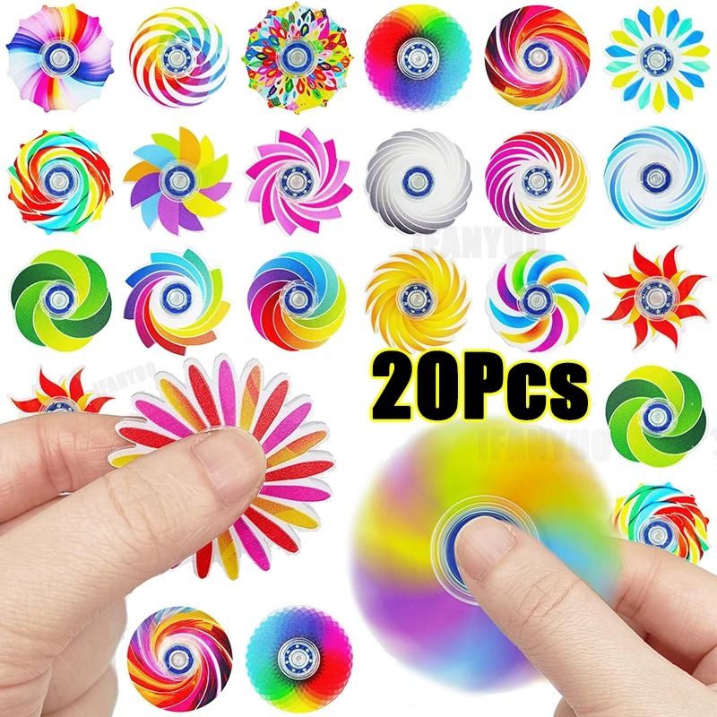 5-20Pcs Mini Ranbow Fidget Spi - Electronics Gadgets Bag recension och pris