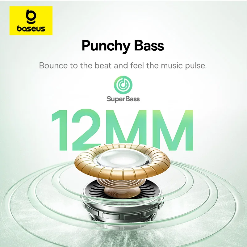 Baseus Bass EP10/BP1 NC -43dB  - Earbuds Anc Wireless recension och pris