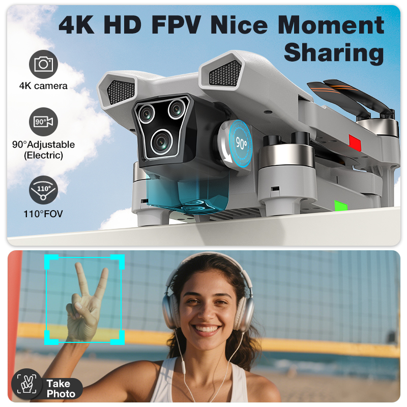 NEW Hot L017 Pro Drone Brushle - Electronics And Gadgets recension och pris
