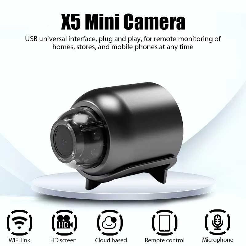 1080P New X5 Mini Camera Clear - Compact Camera Mirrorless recension och pris